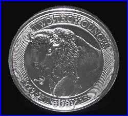 2 oz Mint ID Round (. 999 Fine Silver) Scan NFC Enabled Anti-Counterfeit