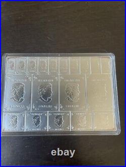 2 oz Silver Bar Royal Canadian Mint Maple Flex Bar (99.99 Fine)