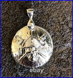 2 oz YPS Jolly Roger 999+ fine silver bullion bar withBail by Yeagers