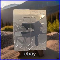 2 x 10g. 999 Fine Silver Bars Matching Pair Peace / Harmony (20g Total)