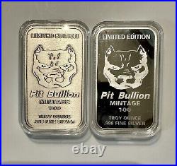 2oz. 999 Fine Silver SetPit BullionHoliday Series EasterMintage #95/100