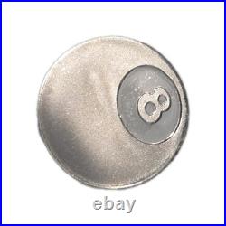 30x Silver Bullion Rounds Bars. 999 Fine (Estate Lot) + 12 Gold Flakes Vials