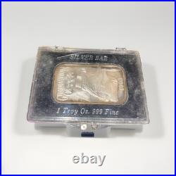 (3) 1 Oz Silver Bullions. 999 Fine Silver Lot Of 3