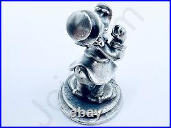 3.1 oz Hand Poured 999 Fine Silver Bar Scrooge McDuck v3 3D Bullion Art Statue