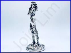 3.1 oz Hand Poured Pure Silver Bar 999 Fine Rogue X-Men Marvel Bullion Statue