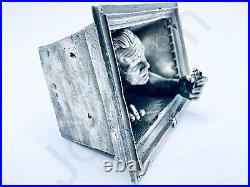 3.1 oz Hand Poured Silver Bar 999+ Fine Die Hard Cast Bullion Art Ingot Statue