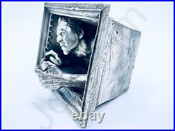 3.1 oz Hand Poured Silver Bar 999+ Fine Die Hard Cast Bullion Art Ingot Statue
