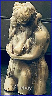 @3.4 Troy Oz. MK BarZ Sexy Couple3D Statue. 999 Fine Silver