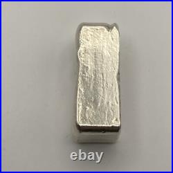 3.8 Troy Oz. 999 Fine Silver Hand Poured Bar Bu Pawn Man