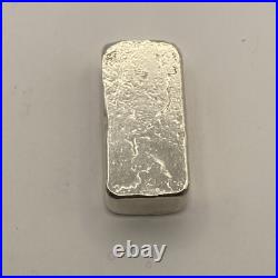 3.8 Troy Oz. 999 Fine Silver Hand Poured Bar Bu Pawn Man