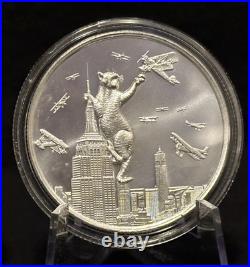 3 Cat Series 1 Troy Ounce. 999 Fine Silver Rounds From Intaglio Mint