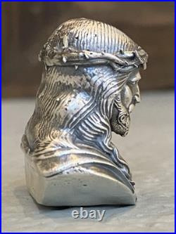 3 Oz. 999 Fine Silver Jesus Bust Hand Poured Round Bullion Coin