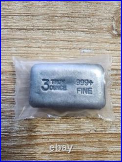 3 Oz Poured Yeagermeister. 999 Fine Silver Sealed