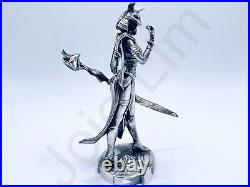 3 oz Hand Poured Silver Bar. 999+ Fine Egyptian Goddess Cast Art Bullion Statue