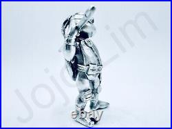 3 oz Hand Poured Silver Bar. 999+ Fine TMNT Donatello Cast Art Bullion Statue