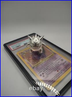 3 oz Silver Gengar Statue. 950.999 Fine Bullion Pokémon Inspired Collectible