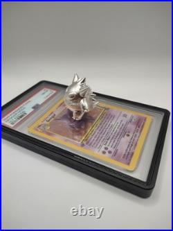 3 oz Silver Gengar Statue. 950.999 Fine Bullion Pokémon Inspired Collectible