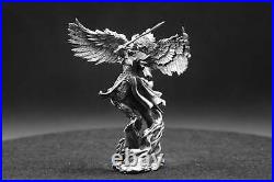 3oz Collectible Archangel Hand-Poured Pure Silver. 999 Fine Silver