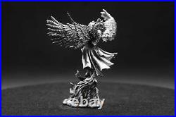 3oz Collectible Archangel Hand-Poured Pure Silver. 999 Fine Silver