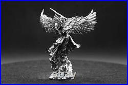 3oz Collectible Archangel Hand-Poured Pure Silver. 999 Fine Silver