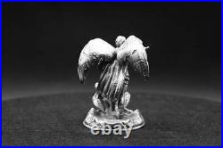 3oz Collectible Archangel St Michael Hand-Poured Pure Silver. 999 Fine Silver