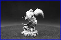 3oz Collectible Archangel St Michael Hand-Poured Pure Silver. 999 Fine Silver