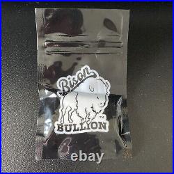 3oz Hand Poured Silver Bar. 999 Fine Bison Bullion In Original Packaging