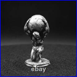 3oz Limited Edition Atlas Mythology Hand Poured 999 Fine Silver Statue Bullion