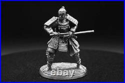 3oz Limited Edition Samurai Hand-Poured Pure Silver. 999 Fine Silver