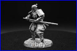 3oz Limited Edition Samurai Hand-Poured Pure Silver. 999 Fine Silver