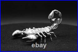 3oz Limited Edition Scorpion Hand-Poured Pure Silver. 999 Fine Silver