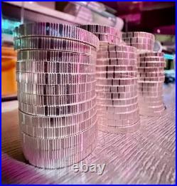 3x Scottsdale Mint 999 Fine Silver Lion Head Omnia