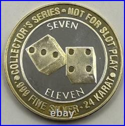 $40 Trump Plaza Casino. 999 Silver Strike-Seven/Eleven-1.5oz of. 999 Fine Silver