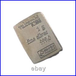 40x Silver Bullion Rounds Bars. 999 Fine (Estate Lot) + 16 Gold Flakes Vials