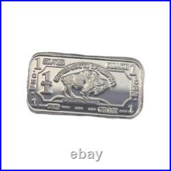 40x Silver Bullion Rounds Bars. 999 Fine (Estate Lot) + 16 Gold Flakes Vials