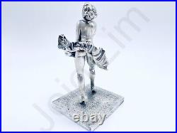 4.9 oz Hand Poured Silver Bar 999+ Fine Marilyn Monroe Cast Bullion Art Statue