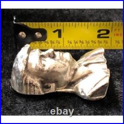 4 Troy Oz Trump-Make America Great Hand Poured. 999 Fine Silver
