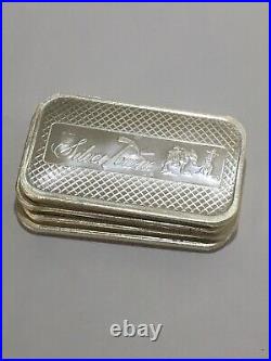 4 x 1oz. SilverTowne's PROSPECTOR Fine Silver Bars