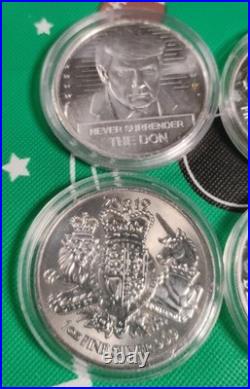 4x 1 oz Silver Rounds Lot. 999 Fine Silver