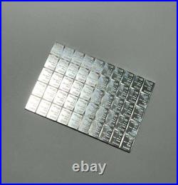 50 Gram Silver Bar Valcambi Suisse 50 X 1 Gram. 999 Fine Silver Bars