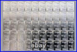 50 Gram Silver Bar Valcambi Suisse 50 X 1 Gram. 999 Fine Silver Bars