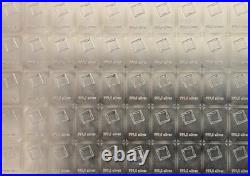 50 Gram Silver Bar Valcambi Suisse 50 X 1 Gram. 999 Fine Silver Bars