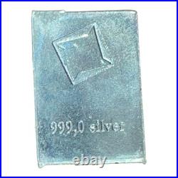 50x Valcambi Suisse 1g. 999 Fine Silver Bars 50g Total, Unsealed Lot