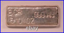 5.10oz. 999 Fine Silver BCR Bar