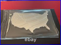 (5) Five Ounce Oz. United States. 999 Fine Silver Bar
