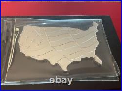 (5) Five Ounce Oz. United States. 999 Fine Silver Bar