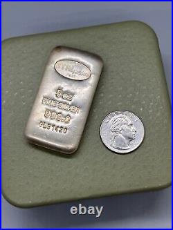 5-OZ FINE SILVER BAR ITAL PREZIOSI ITALY PURE BULLION 999.0 5oz PRECIOUS METAL