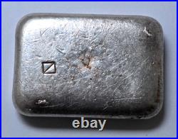 5 Oz 999 Fine Silver Scarce Liberty Mint Vintage Poured Bar Loaf, Rare