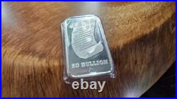 5 Troy Ounces. 999 Fine Silver, SD Bullion Bar, FAST FREE SHIPPING