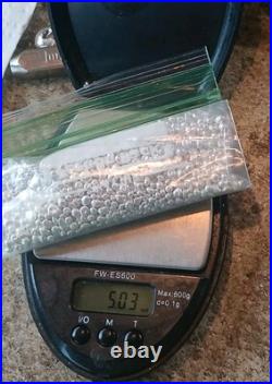 5 Troy Ounces of. 999 Fine Silver Shot Pure 5 Ozt for Casting Jewelry Making